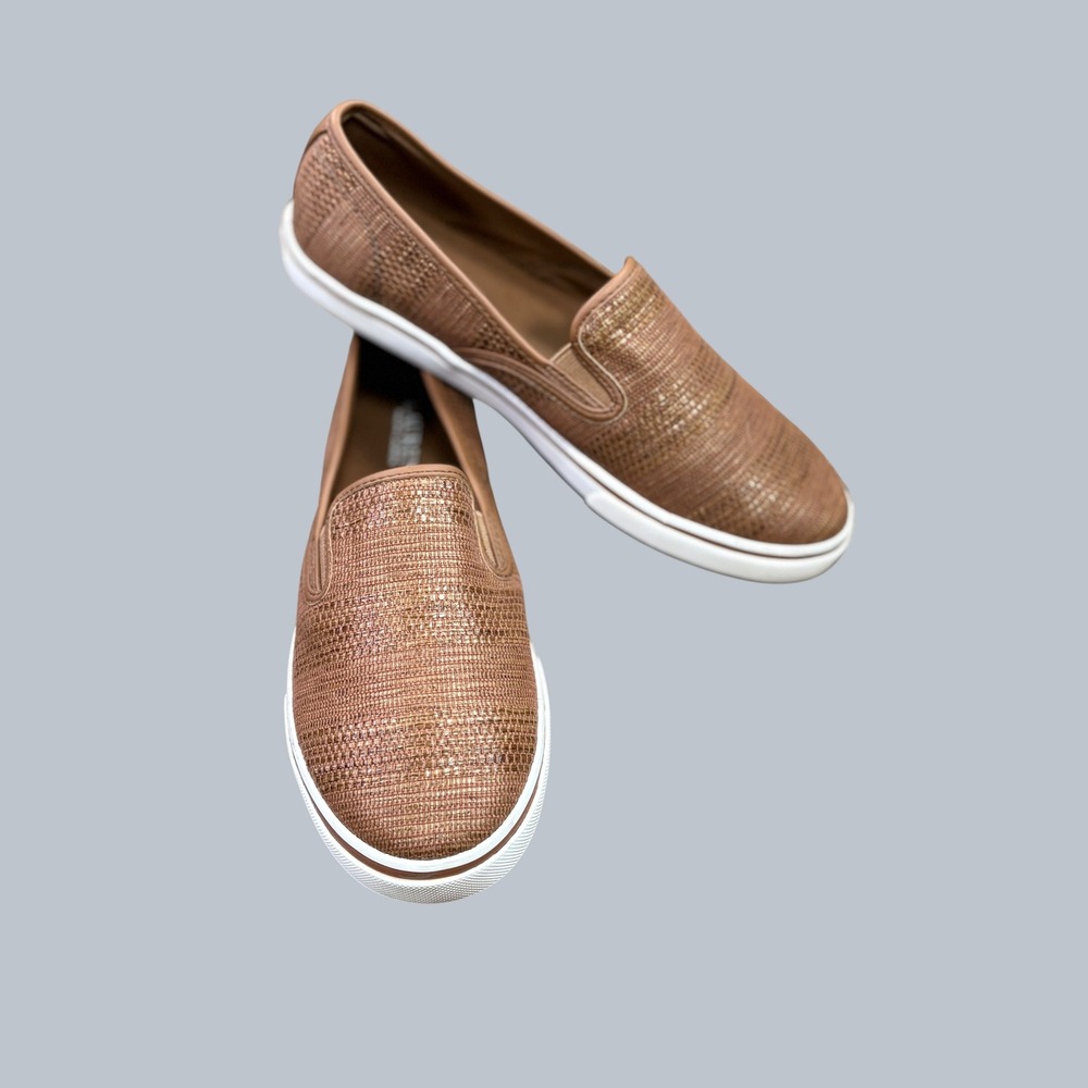 Lauren Ralph Lauren Janis Woven Slip-On Sneakers 8.5B